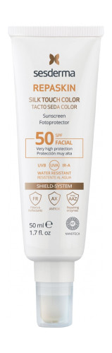 Солнцезащита SPF 30-50 SesDerma Repaskin Silk Touch Color Sunscreen SPF 50 Water Resistant